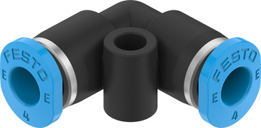 L-Steckverbindung (10 Stück) NPQE-L-Q4-E-F1A-P10