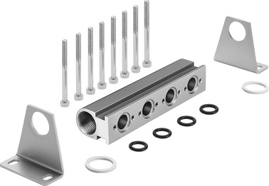 P-Anschlussleiste PAL-3/8-4-B