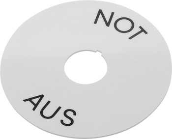 Bezeichnungsschild BZ-6-30