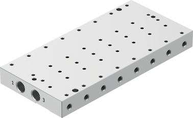 Anschlussleiste VABM-P7-18M-G18-M5-8