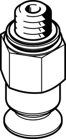 Vakuumsauger VAS-8-M5-PUR-B