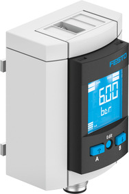 Drucksensor SPAU-P10R-MS6-F-L-PNLK-PNVBA-M12D