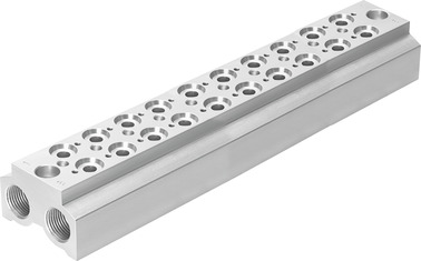 Anschlussblock CPE14-3/2-PRS-3/8-10