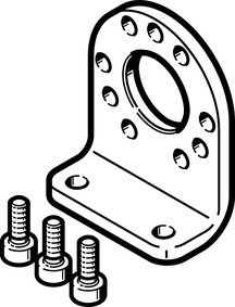 Fußbefestigung DAMH-Q12-6