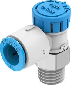 Drossel-Rückschlagventil VFOE-LE-T-R14-Q10-F1A