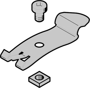 Hutschienen-Befestigung VAME-P7-T