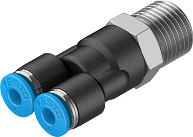 Y-Steckverschraubung (10 Stück) QSY-1/4-4