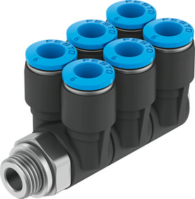 Mehrfachverteiler QSLV6-G1/2-12