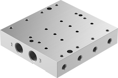 Anschlussleiste VABM-P7-18M-G18-M5-4