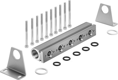 P-Anschlussleiste PAL-3/8-5-B