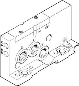 Endplatte VMPAL-EPR-SP